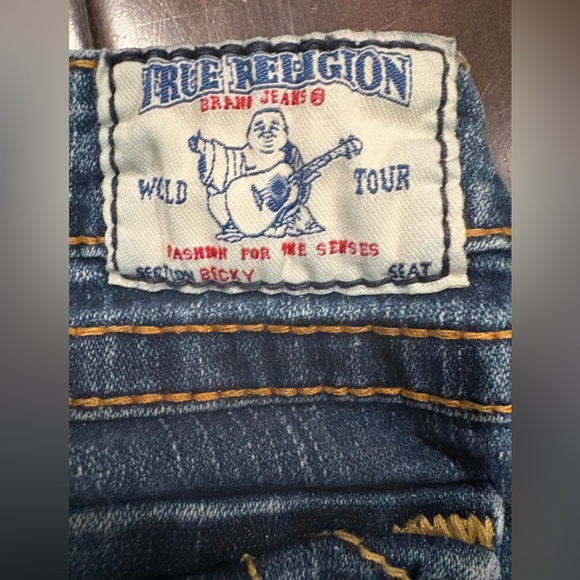 True Religion Classic Blue Straight Jeans - Picture 5 of 5